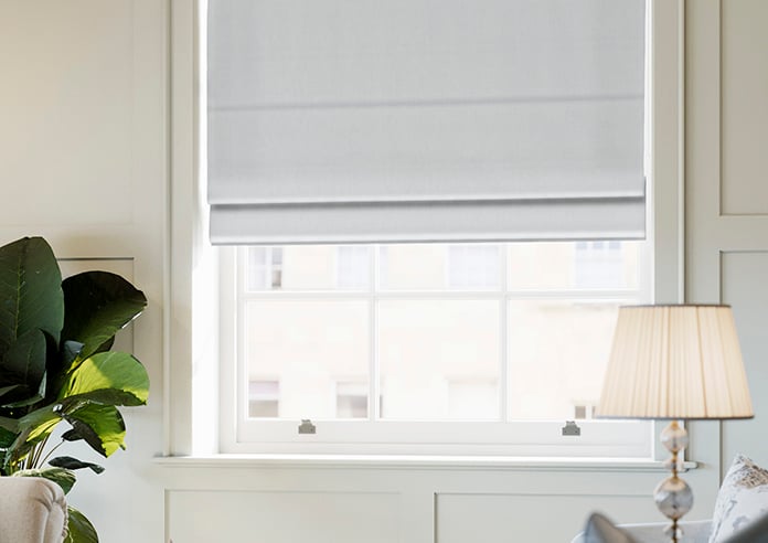 Windermere, Silver - Twist&Fit Roman Blind - Image 5